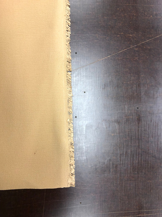 Tekstil/stoff rull - 50/50 bomull/polyester - beige