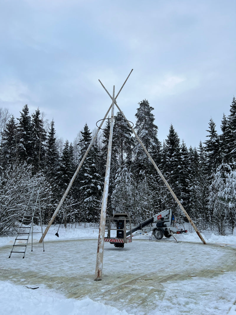 Last inn bildet i gallerivisningen, Panorama Venor Storlavvo 100 - komplett med duk og stenger
