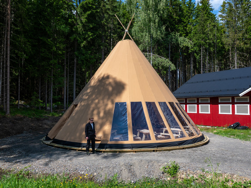Last inn bildet i gallerivisningen, Panorama Venor Storlavvo 100 - komplett med duk og stenger
