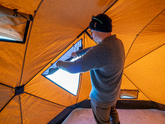 Komplett PopUp-telt, stenger og duk